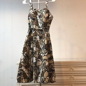 K Studio lBeautiful browns tans and creams sundress